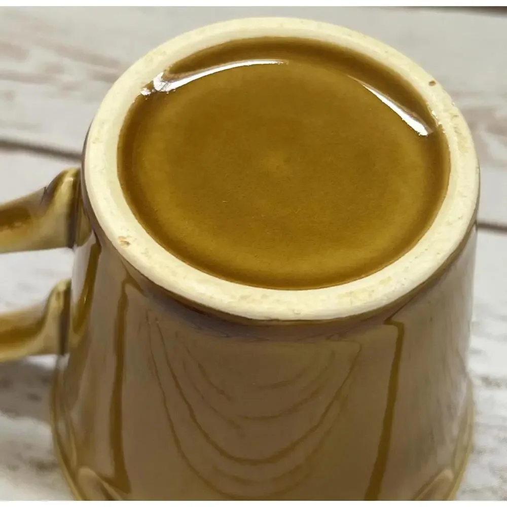 Homer Laughlin Coventry Scalloped CASTILIAN Mug Set of 4‎